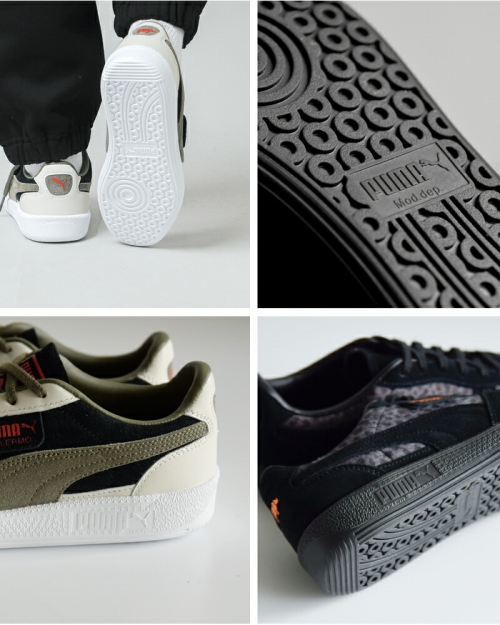 Scye サイ ×PUMA プーマ レザー スニーカー “PALERMO” 403448-9