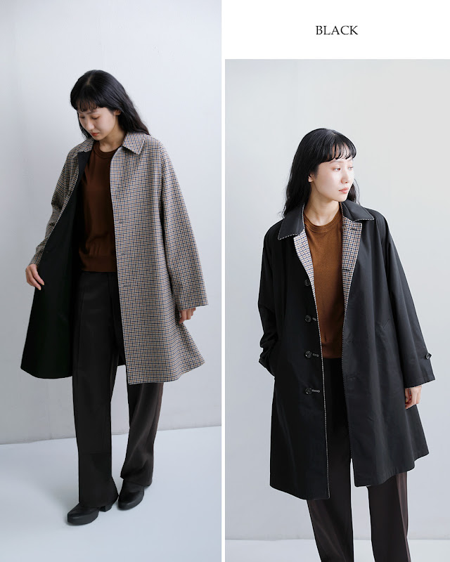 SCYE BASICS サイベーシックス コットンギャバジン リバーシブル