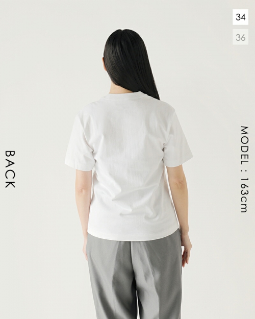 SCYE BASICS サイベーシックス ロゴ Tシャツ “30/2 Cotton Jersey Logo