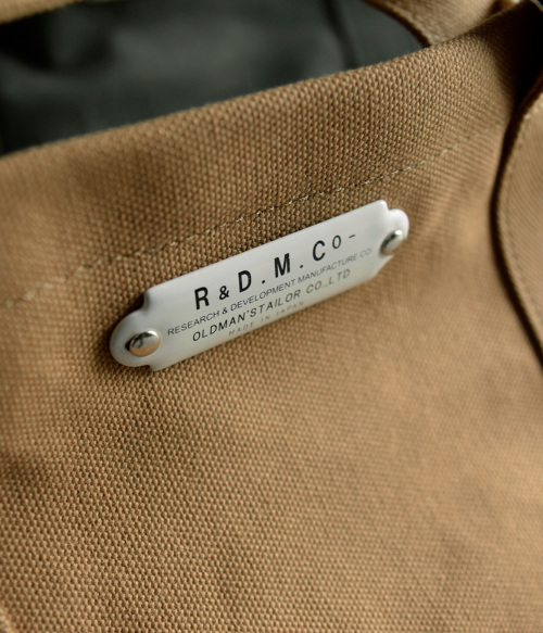 R&D.M.Co- オールドマンズテーラー コットン カウレザー ポーチ