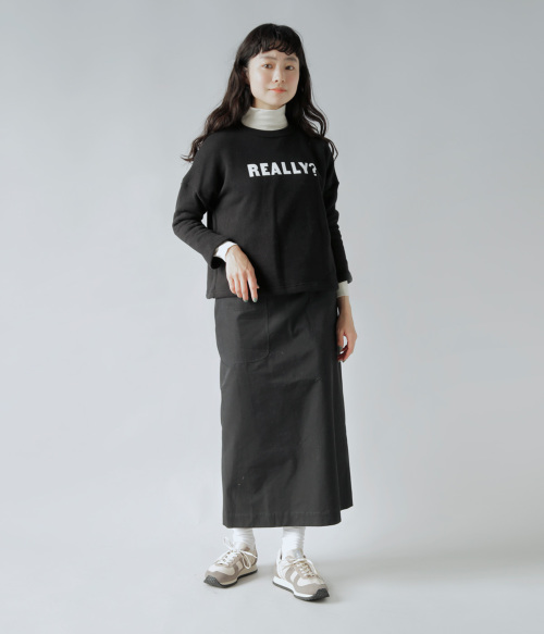 R & D.M.Co- オールドマンズテーラー コットン 裏起毛 ドロップ
