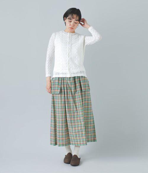 R & D.M.Co- オールドマンズテーラー ラッセル レース カーディガン 6179