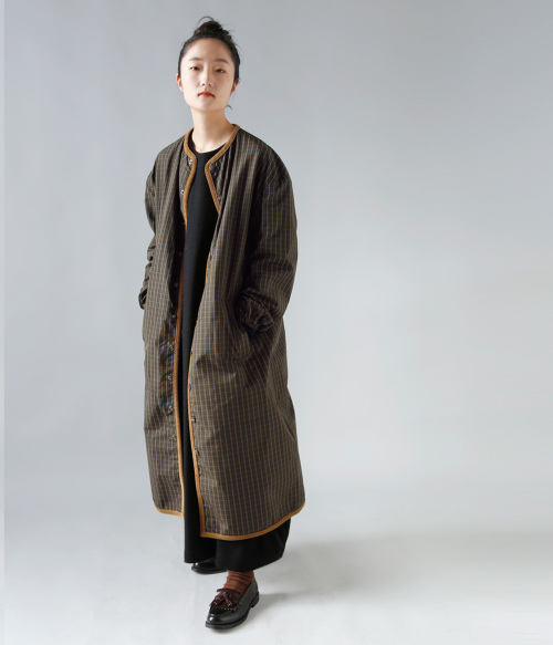 オールドマンズテーラー　赤のロングコート R&DM. co 5309) / R&D.M.Co-/OLDMANS TAILOR(アールアンドディーエムコー