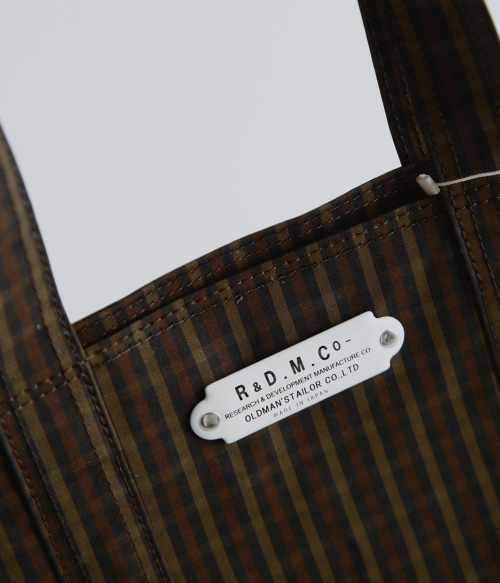 R & D.M.Co-(オールドマンズテーラー)ROBINSON'S チェック トート