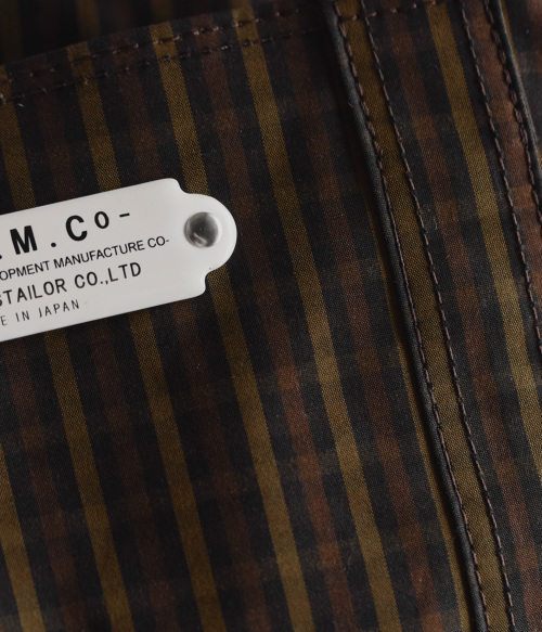 R & D.M.Co-(オールドマンズテーラー)ROBINSON'S チェック トート