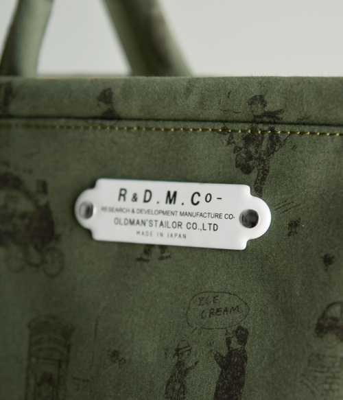 R & D.M.Co- オールドマンズテーラー コットン マルシェ バッグ