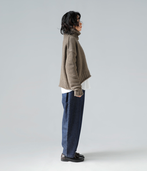 R & D.M.Co- オールドマンズテーラー エコ カシミヤ ハイネック プル