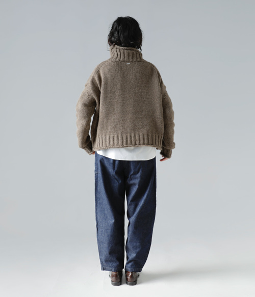 R & D.M.Co-オールドマンズテーラー　コットンカシミヤプルオーバー R & D.M.Co-オールドマンズテーラー コットンカシミヤプルオーバー