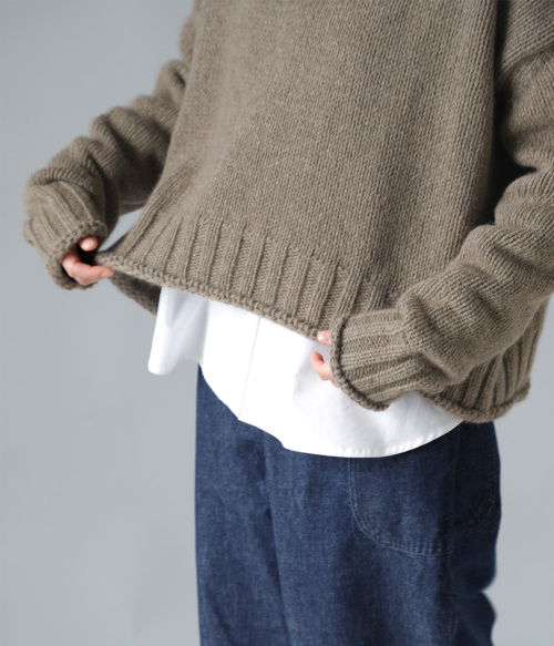 お値下げしましたTaylor pure cashmere size1 モールニット タートルネックプルオーバー（ニット/セーター/メンズ