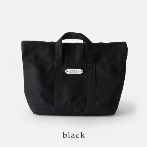 R&D.M.Co- (OLDMAN'S TAILOR) トートバッグ　L 黒 R&D.M.Co- / OLDMAN'S TAILOR オールドマンズテーラープリント