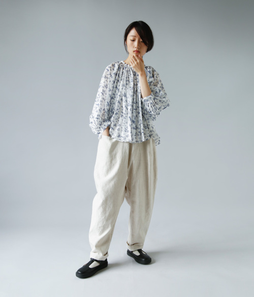 R & D.M.Co- オールドマンズテーラー コットン ガーデン ギャザー スモック “GARDEN GATHER SMOCK” 6766 |  iroma..aranciato