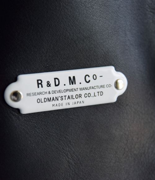 R & D.M.Co- オールドマンズテーラー カウレザー エッフェル ボストン