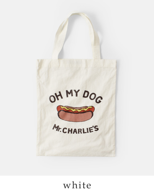 R & D.M.Co- オールドマンズテーラー コットン トートバッグ “OH MY DOG TOTE BAG” 7000 |  iroma..aranciato