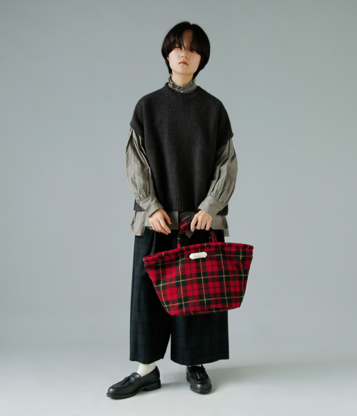 R & D.M.Co- オールドマンズテーラー ウール タータン チェック