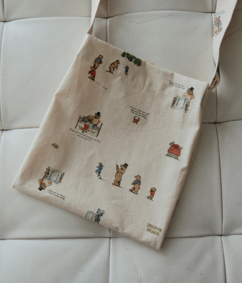 R & D.M.Co- オールドマンズテーラー ブラウン ベアーズ ショルダー