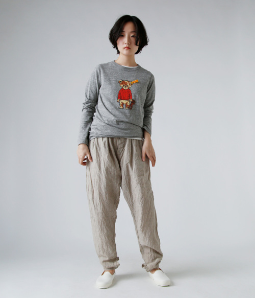 R&D.M.Co- ベアボーイロングスリーブT S 7263 長袖Ｔシャツ カットソー ロンＴ 25SS グレー オールドマンズテーラー 5-0429M 262698 楽天市場】R&D.M.Co- ベアボーイロングスリーブT S 7263 長袖T