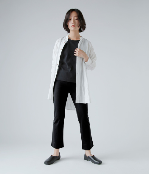 女の子向けプレゼント集結 R & D.M.Co- オールドマンズテーラー コンパクトピマ ハイゲージ パンツ
