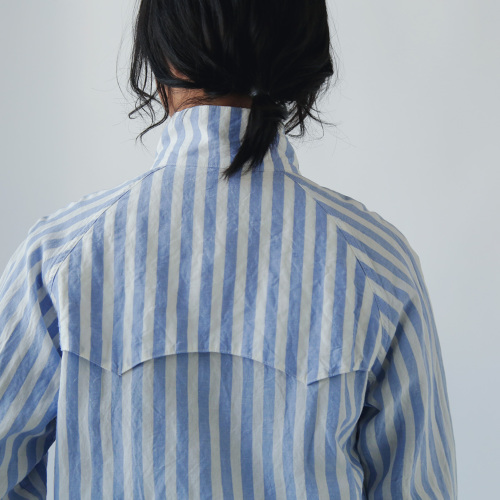 オールドマンズテーラー　ストライプ シャツ OLDMAN'S TAILOR[オールドマンズテーラー] 23SS SMALL BD SHIRTS