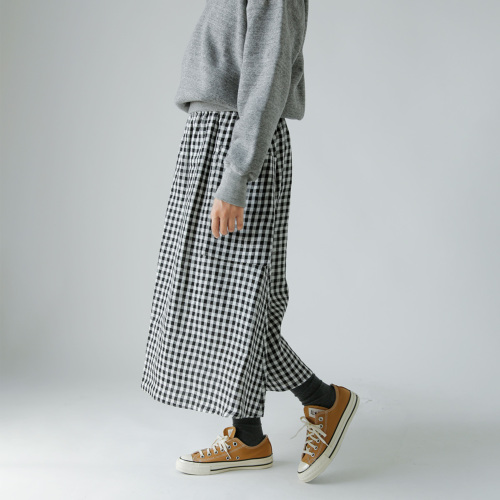 R & D.M.Co- オールドマンズテーラー リネン ギンガムチェック