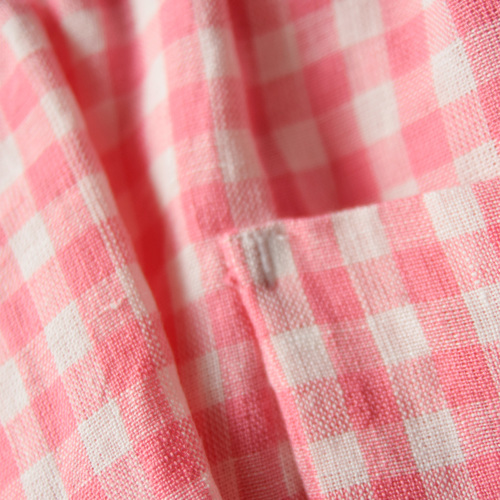 R & D.M.Co- オールドマンズテーラー リネン ギンガムチェック