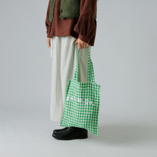 R & D.M.Co- オールドマンズテーラー リネン ギンガムチェック