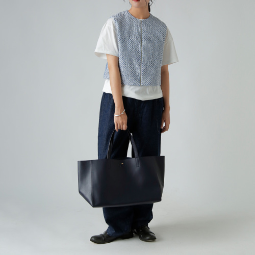 R & D.M.Co- オールドマンズテーラー カウレザー トート バッグ “CABAS