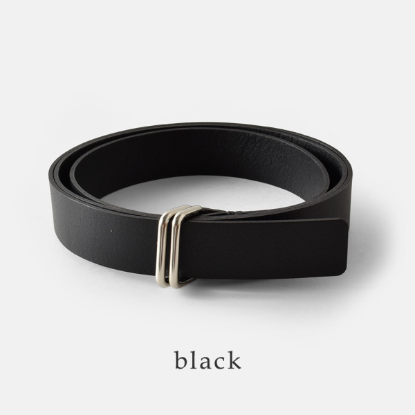 R & D.M.Co- オールドマンズテーラー カウレザー ダブルバックル