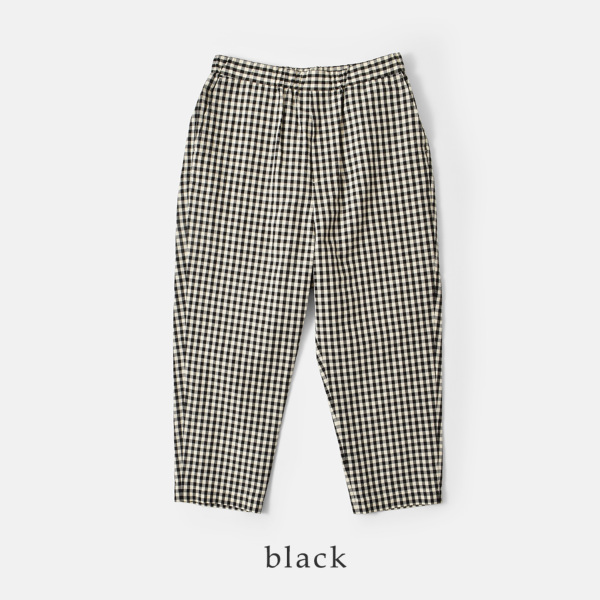 シェリエ　ギンガムチェックテーパードパンツ 楽天市場】ギンガムチェック テーパード パンツ Prima Scherrer