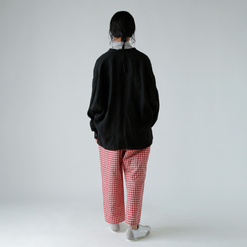 R & D.M.Co- オールドマンズテーラー ギンガムチェック サルエル