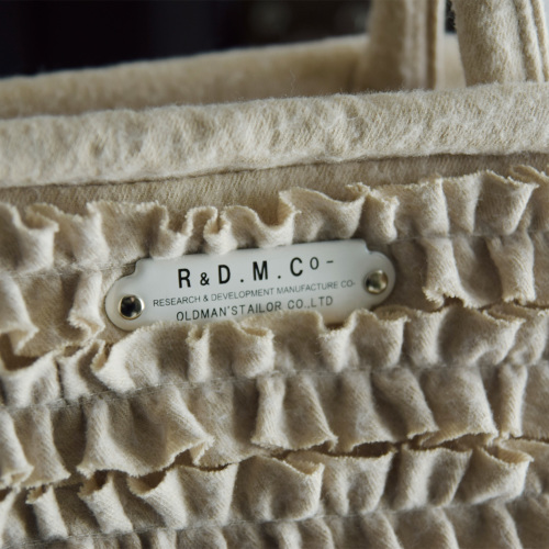 R & D.M.Co- オールドマンズテーラー フリル マルシェバッグ S “C/W