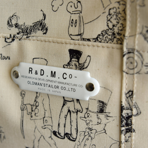 R & D.M.Co- オールドマンズテーラー コットン グラフィティ プリント