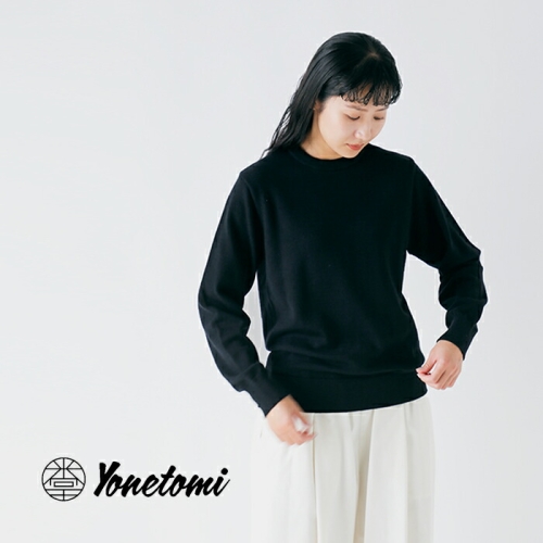 【あか】Yonetomi コットンニット セーター Gina Mesh あか様専用】Yonetomi コットンニット セーター Gina Mesh