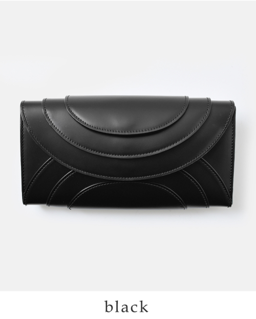 未使用級✨イロセ fold 3f wallet w chain チェーン長財布 irose(イロセ)ガラスカウレザーフォールド3フラップウォレット