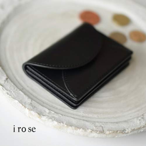 irose(イロセ)カウレザーミニウォレット“FOLD MINI WALLET” acc-f02-kk