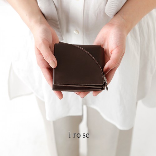 irose(イロセ)カウレザーショートウォレット“FOLD SHORT WALLET” acc-f06-yn | iroma..aranciato