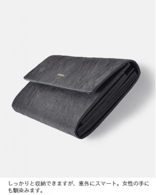 irose(イロセ)シワ加工ロングウォレット“paper long wallet” acc