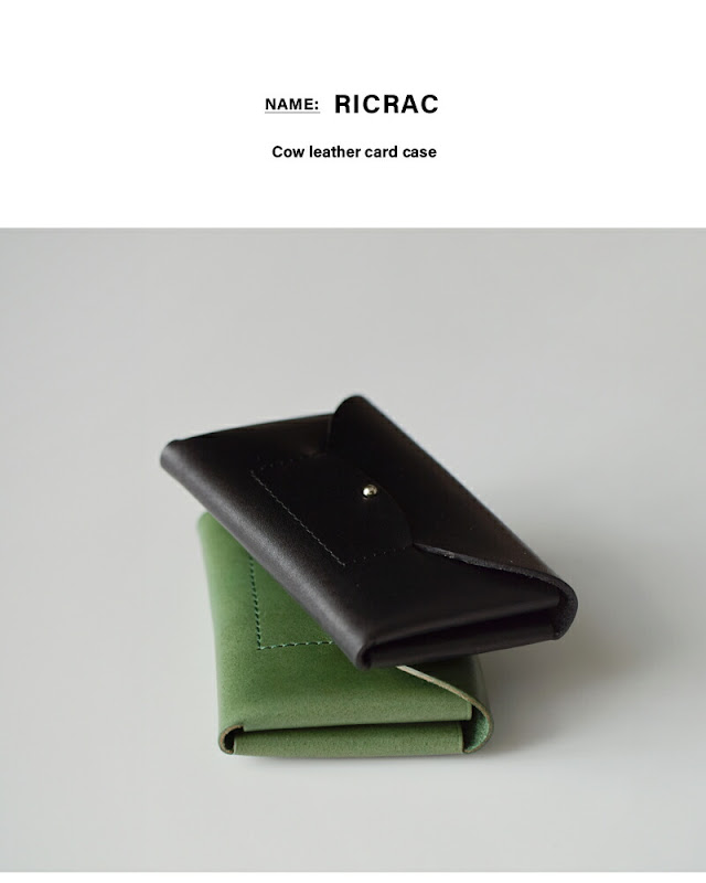 irose イロセ カウレザーカードケース RICRAC acc-r03 | iroma..aranciato