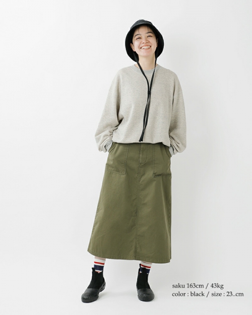 Moonstar ムーンスター キャンバス × ラバー サイドゴア ブーツ