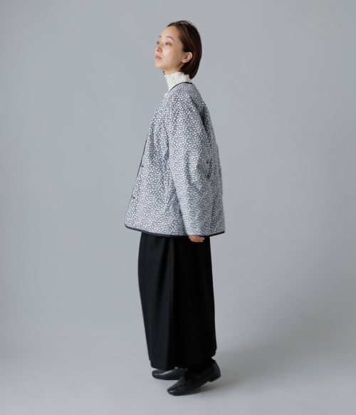 TOUJOURS トゥジュー ヴィンテージ フラワー プリント コットン