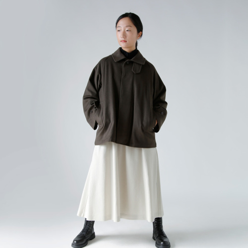 トゥジューToujours コート TOUJOURS トゥジュー ハイカウント コットン ギャバジン コート