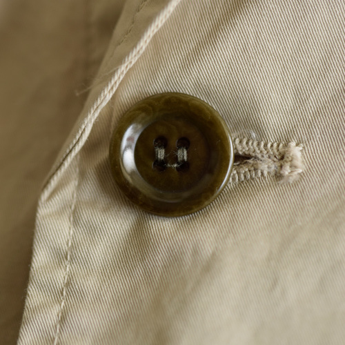 24AW TOUJOURS トゥジュー　ダブルブレストサックジャケット 白 TOUJOURS トゥジュー ガーメントダイコットン ストレッチギャバジン