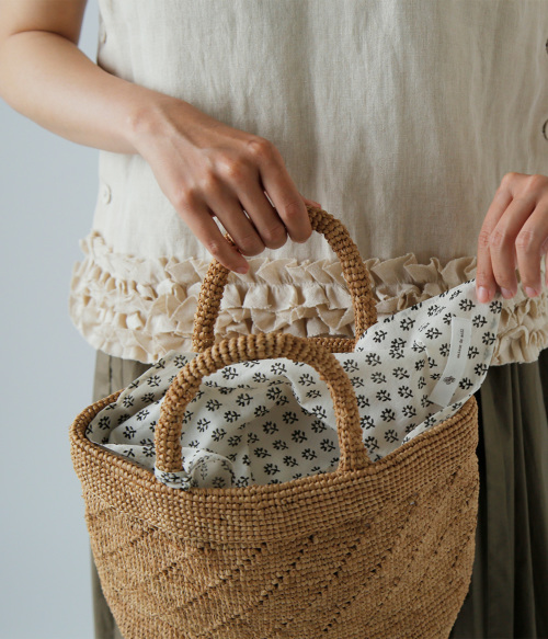 maison de soil メゾンドソイル RAFFIA BAG – delaube.jp