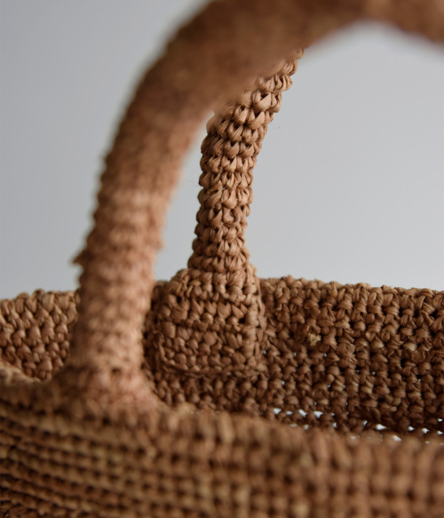 メゾンドソイル　ラフィアバッグ maison de soil メゾン ド ソイル RAFFIA M BAG (COMBI) ラフィア M