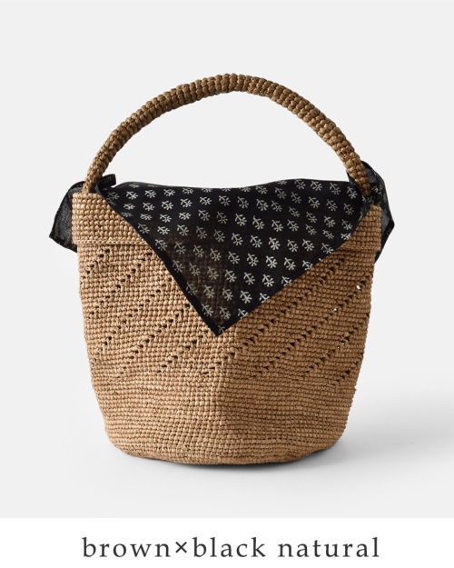 【未使用】maison de soil ラフィア ワンハンドル バレル バッグ maison de soil メゾンドソイル RAFFIA ONE HANDLE BARREL BAG
