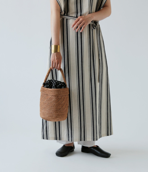 新品maison de soil ラフィアポシェットブラックチェック maison de soil メゾン ド ソイル RAFFIA PHONE HOLDER BAG