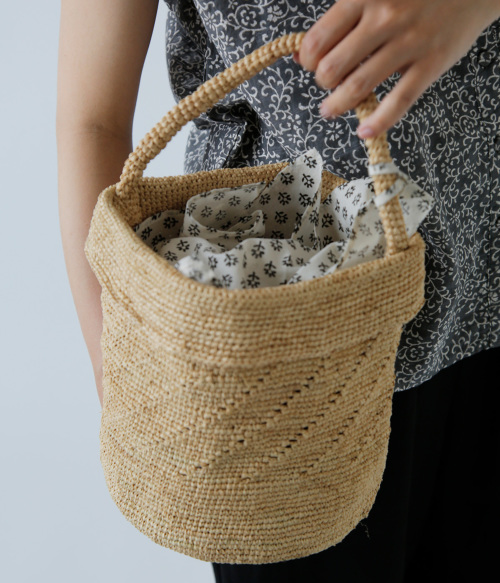 maison de soil メゾンドソイル RAFFIA BAG – delaube.jp