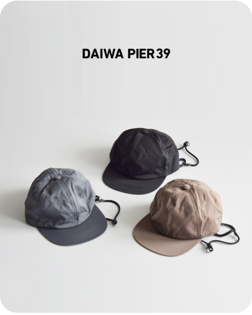 DAIWA PIER39 ダイワピア39 テック 6パネル キャップ “TECH