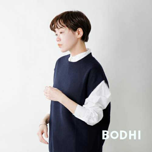 BODHI(ボーディ)カシミヤハイゲージニットベスト“BD CASHMERE HG VEST