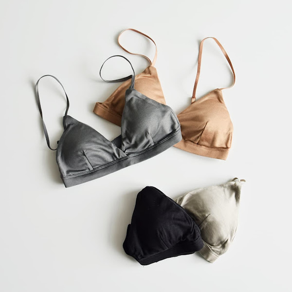 COCOONA SKINWEAR シルク ノンワイヤー ブラジャー