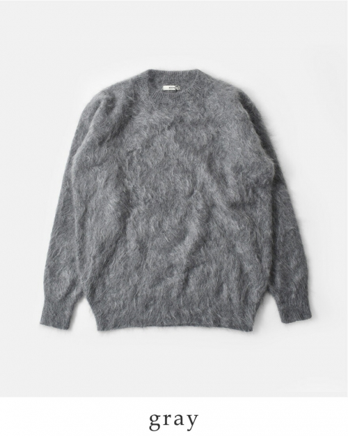 bodhiボーディFEATHER MOHAIR CASHMERE SWEATERneat